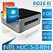 Produktbild Intel NUC i3-5010U 2x 2.1GHz, DualCore (NUC5i3RYH) | 8GB DDR3-1600 | 230GB S-ATA SSD| Intel HD Graphics | 35W Netzteil, extern | HDMI Soundchip | USB 3.0 Ports | Microsoft Office 2010 Starter (Word, Excel) | Windows 7 Professional (OEM) 64Bit [98748_W7]