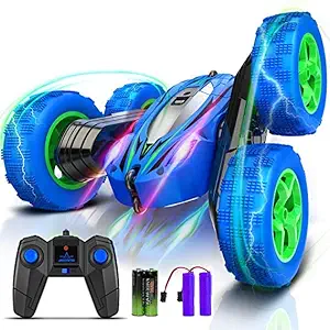 ARM Remote Control Car, RC Cars 2.4GHz Fast Stunt RC Car, 4WD Double Sided 360? Rotating RC Trucks with Headlights, Off Road RC Crawler Toy Cars for Kids Boys Girls