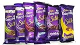 Throni Cadbury Dairy Milk Silk Pack Of 6 Combo,335Gms