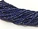 Produktbild Natural Lapis Lazuli Micro Faceted Rondelle 3 to 3.5 mm Gemstone Beads 13"/Semi Precious Beads/Gemstone Beads/Lapis Lazuli Beads