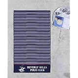 Beverly Hills Polo Club Bhpc - Toalla de playa , color multicolor, 90 x 160 cm