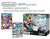 wii u premium pack vs basic Spiele inkl:- Mario Kart 8 vorinstallierte. - Splatoon im box - New Super Mario and Luigi U im box 2 in 1