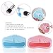 I-Dragon Makeup Brush Cleaning Mats,Makeup Brush Cleaner with 1 Apple Shaded Large Mat,1 Heart Shaped Small Mat Portable Washing Tool Silicone Brush Cosmetic Brush Cleaning Set
