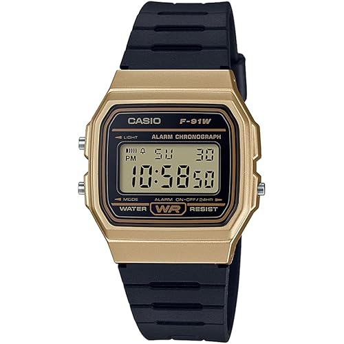 Casio Youth Series Digital Grey Dial Unisex Watch - F-91WM-9ADF(D142)