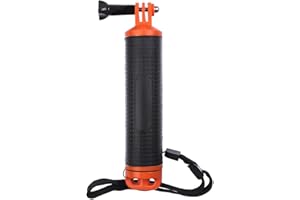 HOUDIAN Schwimmer Handgriff Schwimmender Hand Grip Unterwasser Handstick Einbeinstativ Tauchen Stock für Action Kameras Wassersportzubehör