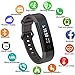 Produktbild Lige Fitness Tracker mit HD Farbdisplay Clevere Fitness Uhr Armband, Aktivitäten Tracker, Schlaf, Puls, Sport, GPS, Tracker, Kalorienzähler, Bluetooth, Kompatibel mit iOS & Android