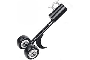 MiaoMa Hook Weed Remover Tool, Patio Weeding Tool with Wheels Weed Puller, Weeding Tools for Garden, Weed Removing Tool Without Kneeling for Cleaning Between Slabs, Block, Paving, Patios Lawns