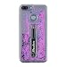 Produktbild Huawei Honor 9 Lite Hülle mit Rotierendem Ring Fingerhalterung Ständer ,Carols 3D Transparent Soft Case Hülle Dynamisch Sequins Hülle Tasche Handyhülle Glitter Glitzer Sparkle Soft Plastik SoftCase Crystal Clear Rückseite Handytasche Rückseite Hülle Schale Etui Tasche Case Cover Beschützer Haut Schale für Huawei Honor 9 Lite - Lila A01