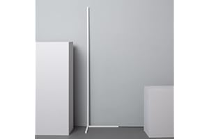 LEDKIA LIGHTING Lámpara de Pie LED RGBWW Luxy 20W 1400x350x350 mm Blanco Aluminio,ABS Decoración Salón, Habitación, Dormitorio