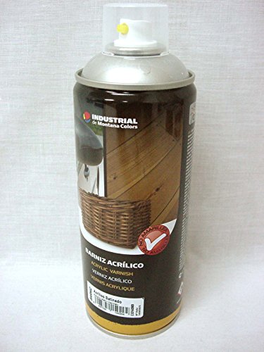 Bote Spray Pintura Barniz Acrílico Satinado Montana Colors Profesional