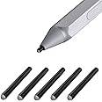 TiMOVO Surface Pen Tips - 5 Pack HB Type Replacement Kit for Surface Pro 2017 & 4 Pen - Black