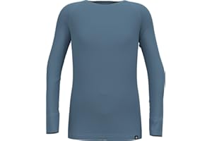 Odlo Unisex Kinder Odlo Thermounterwäsche Kinder Active Warm I Sportunterwäsche Mädchen Jungen I Langarm Thermoshirt Shirt (1er Pack)