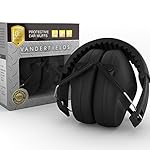 Casques Anti Bruit - Compact Pliable et Confortable Casque Antibruit à Réduction du Bruit - Protection Auditive, Head Band Coupes d'oreille avec Mousse Souple - pour Enfants et Adultes Autisme Hommes Femmes pour Dormir Étudier Concert Voyager Jouer Travailler Tournage Battement Bricolage Sport Construction Chasse Tir - Noir