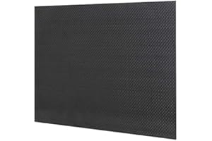 ATYHAO Platte aus Carbonfaser, Plattenmaterial aus Carbonfaser, hohe Härte, mit glänzender Oberfläche (200 x 300 x 1,5 mm)