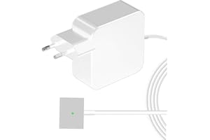 CLUVOX Remplacement Mac Book Air 85w T-Tip Chargeur, Adaptateur Secteur Type 85W T-Tip,pour MacBook Pro et Mac Book Air 13/15 / 17 Pouces Retina après mi - 2012