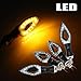 Produktbild Zipom 4XMotorcycle / Bike 12V 12 LED Turing Blinker Blinker Amber Licht für Honda Yamaha