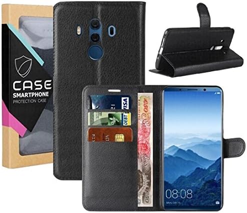 Ragetorc Huawei Mate 10 Pro Wallet case [Durable and Slim] Premium Leather Wallet with Flip and Stand Function and Magnetic Clasp for Huawei Mate 10 Porsche(2017 Model) by