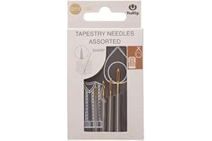 Tulip AC-064E Tapisserie Nadeln, Steel, Silber, Einheitsgröße, 4 Count