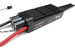 Flycolor 150A HV ESC 5-12s pour avion et EDF 105/120 mm