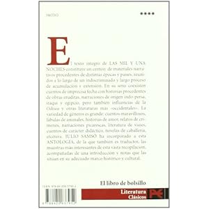 Las mil y una noches : antología (El Libro De Bolsillo - Literatura)