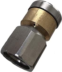 Buse De Nettoyage 3 Jets Arrière Pour Kärcher, Nilfisk - Filetage 1/8", Alésage 0.3-0.95 Mm | Pour Déboucher Canalisations, Tuyaux D'évacuation