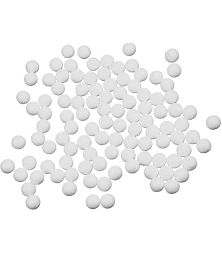 100 Palline Di Schiuma Da 2cm - Per Lavoretti, Decorazioni, Fai Da Te, Bianche - Foto 6