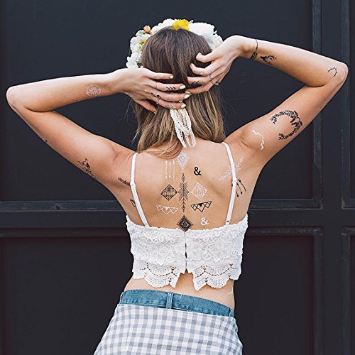 Tattify Holographic Temporary Tattoos - The Meghan Rienks Collection (Set of 7)