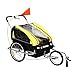 Confidence 2 in 1 Baby Bike Trailer w/ Suspension Yellow