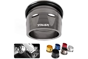 CXEPI Terminali di Scarico Terminale di Copertura in Alluminio CNC per Yamaha Tmax530 TMAX 530 2012-2016; TMAX 500 T-MAX500 XP530 2008-2011