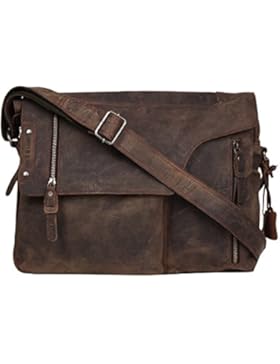 Greenburry Vintage Revival Vol. 2 Umhängetasche Leder 40 cm