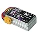 Produktbild HRB LiPo Akku Pack 11.1V 1500mAh 25C 3S Batterie XT60 Stecker für RC Auto, RC LKW, RC Flugzeug, RC Hubschrauber, RC Boot, Mini Hubschrauber, Quadcopter, FPV