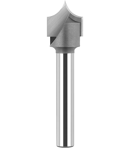 Amana Werkzeug Schwalbenschwanz-Fräser Hartmetall, 8° X 3/8" Durchmesser - Für Leigh Vorrichtung #45826