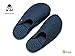 Produktbild Ledd Slipper Hausschuhe Badeschuhe Reisepantoffeln "DREAM" blau Größe S = 37-39