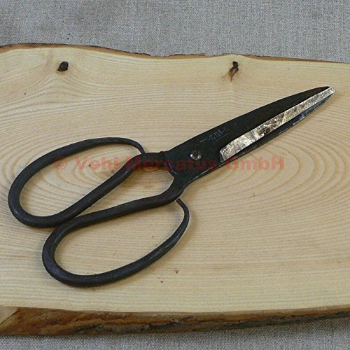 Handgeschmiedete Schere Klinge ca. 9 cm Mittelalter