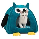 Accogliente-nicchia-a-forma-di-civetta-ideale-come-nascondiglio-per-gatti-e-cani-di-taglia-piccola-in-morbido-peluche-e-con-cuscino-double-face-e-bicolore-estraibile-Colore-petrolio