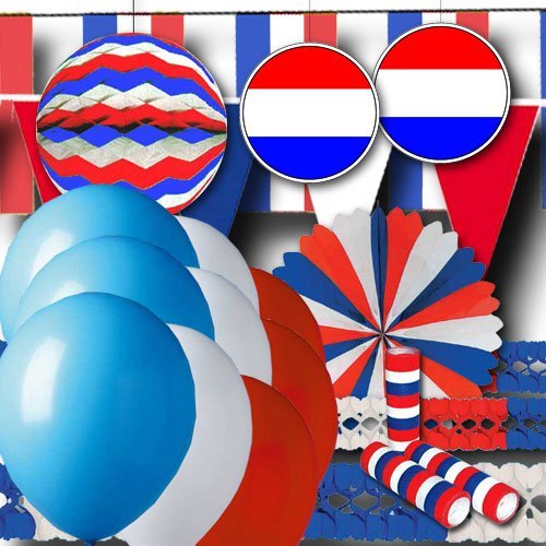 Preisvergleich Produktbild Niederlande Partydeko Grundausstattung