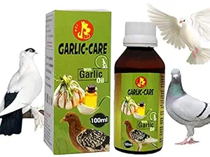 Pet Care International (PCI) Garlic Care to Provide Essential Healthy Pigeon & Dove Healthcare (100ml)