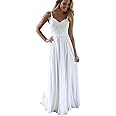 WaterDress Beach Wedding Dresses for Bride 2022 Long Sleeve Lace Boho Bridal Gowns for Women WDW001