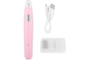 ZHUOLONG Gomma ricaricabile USB elettrica pratica Gomma ricaricabile con 16 ricariche di ricambio(rosa)