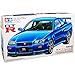 Produktbild TAMIYA Nissan Skyline R34 GT-R V-Spec Coupe Blau 1998-2002 24210 Kit Bausatz 1/24 Modell Auto mit individiuellem Wunschkennzeichen
