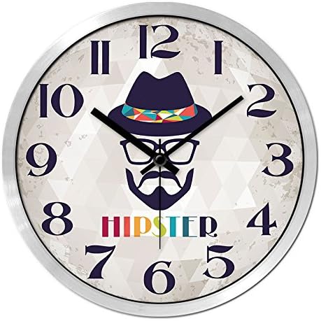 Wall clock, simple and stylish wall clock, ultra-quiet clock,quiet wall clock?Creative home pendant,14Inch