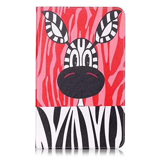 Romtronic Cute Colorful Flip Tasche PU Leder Abdeckung Stand Schutzhülle für Samsung Galaxy Tab A6 10.1 Pouces SM-T580 / SM-T585 + 1 x Schwarz Stylus (Design 03) - 2