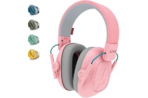 Alpine Muffy Casque Anti-Bruit : protection auditive pour enfants jusqu'à 16 ans - CE Certifié - Confortable et réglable - Prévient les troubles auditifs - Robuste et facile à ranger – Rose