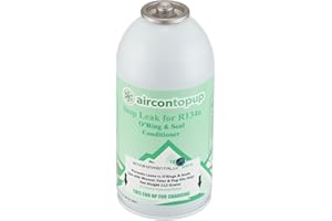 AIRCONTOPUP.COM Car Aircon Air Con Air Conditioning Leak Stopper Leakstopper 1 x Gas Can Pack
