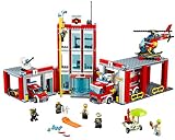 Lego 60110 City Große Feuerwehrstation, Kinderspielzeug, Bauspielzeug - 3