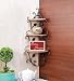 Onlineshoppee Esquina Floating Corner Wall Shelves RS.1249.00