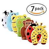 SicurezzaPrima® EasyGuard - der Türstopper und Fensterstopper als Klemmschutz für die Finger, 7er Pack