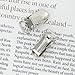 20pcs 11mm Webbing Hook Pacifier Suspender Clips for Craft---Silver