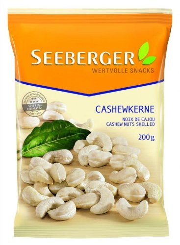Preisvergleich Produktbild Seeberger Cashewkerne, 200 g