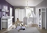 Schardt Kinderzimmer Milano Pinie bestehend aus Kombi-Kinderbett 70×140 cm (inklusive Umbauseiten), Wickelkommode mit Wickelaufsatz und 3-türigem Kleiderschrank - 7